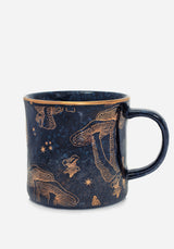 Faefire Foiled Mushroom Print Mug