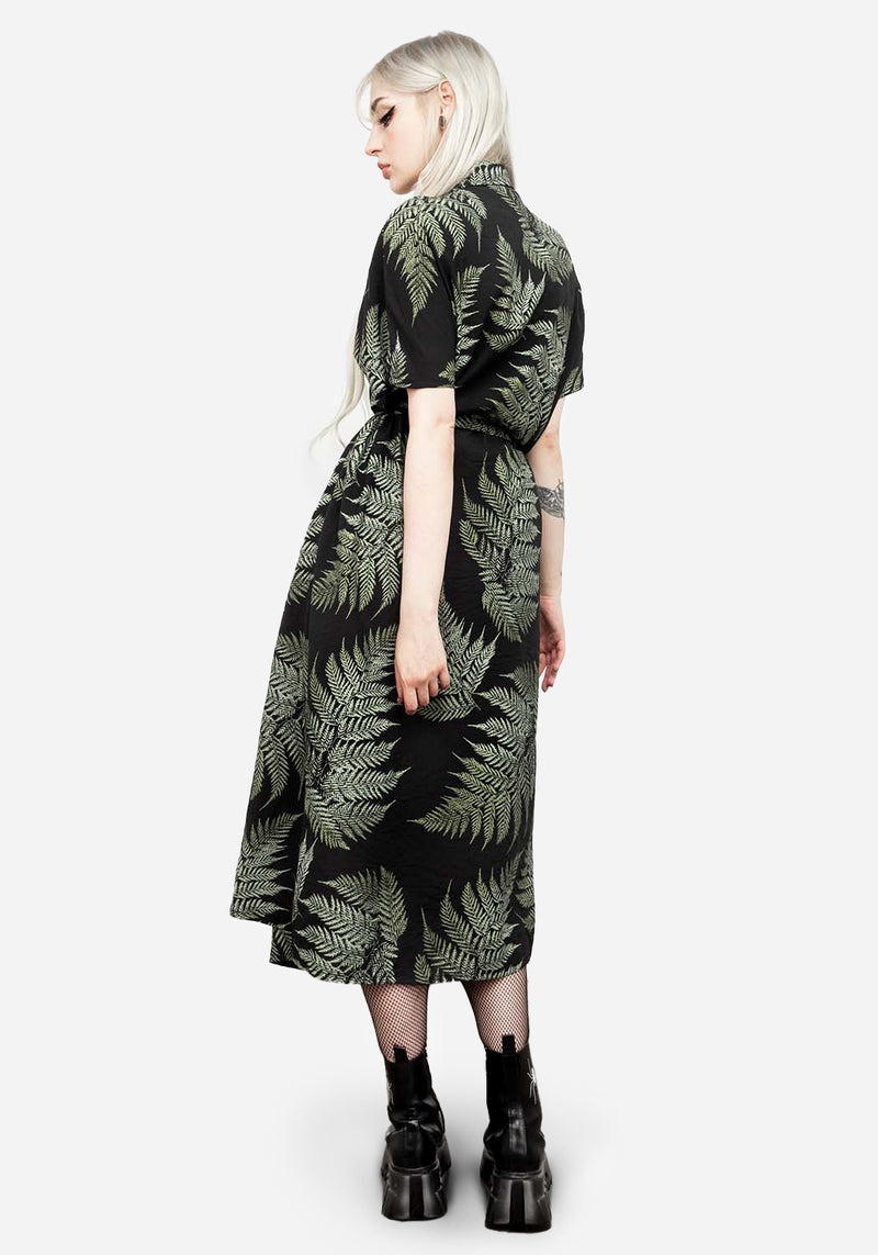 Fern Midi Shirt Dress