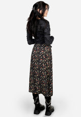 Luthien Wrap Midi Skirt