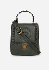 Ouroboros Crossbody Mini Satchel Bag