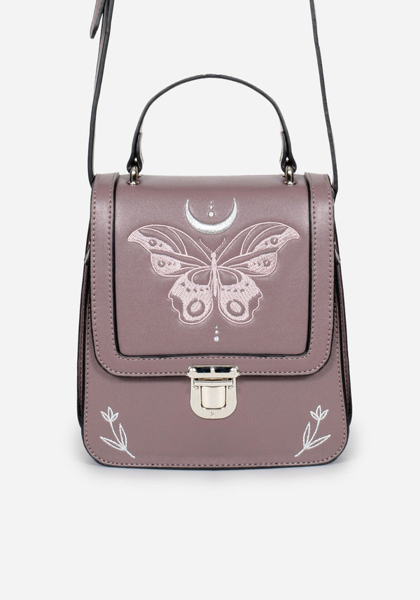 Cocoon Butterfly Crossbody Mini Satchel Bag