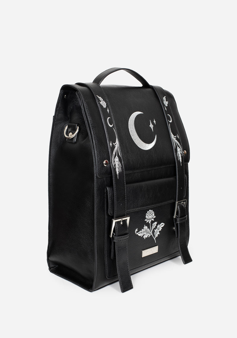 Aradia Embroidered Satchel Bag