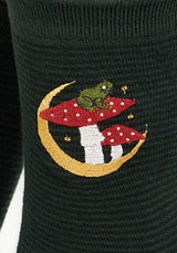 Swamplife Bestickt Socken