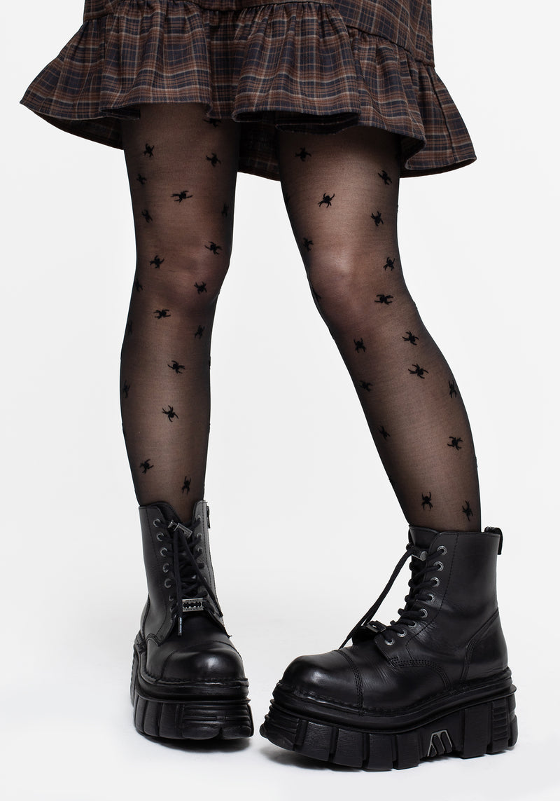 Spiro Flocked Tights