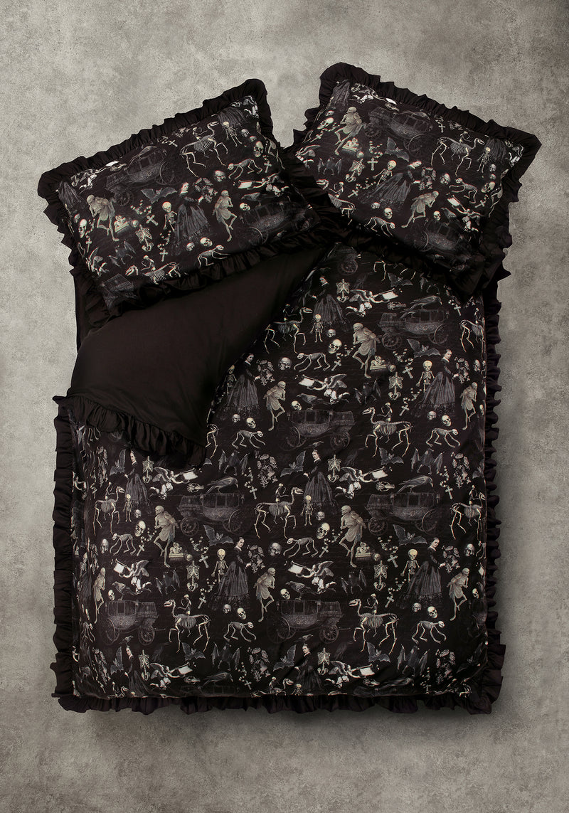 Melancholia Ruffle Bedding Set - King