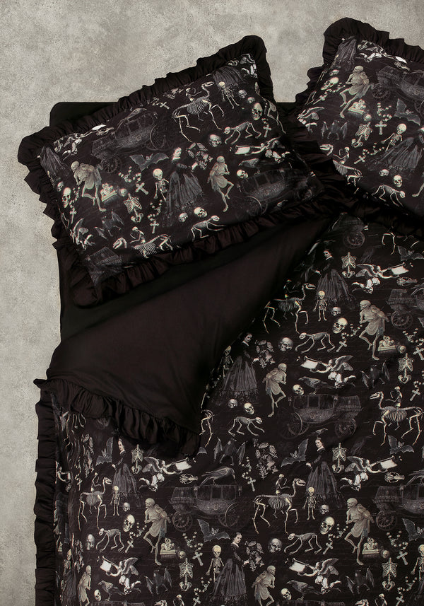 Melancholia Ruffle Bedding Set - King