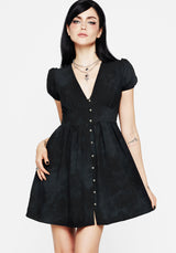 Gladys Button Up Mini Dress