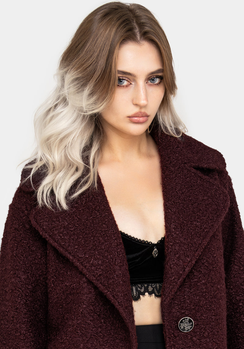 Rhodanthe Oversized Bouclé Coat