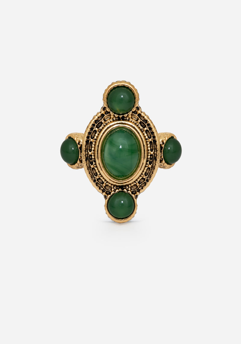 Viridity Edelstein Ring