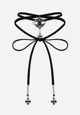 Gargoyle Gothic Cord Choker Necklace