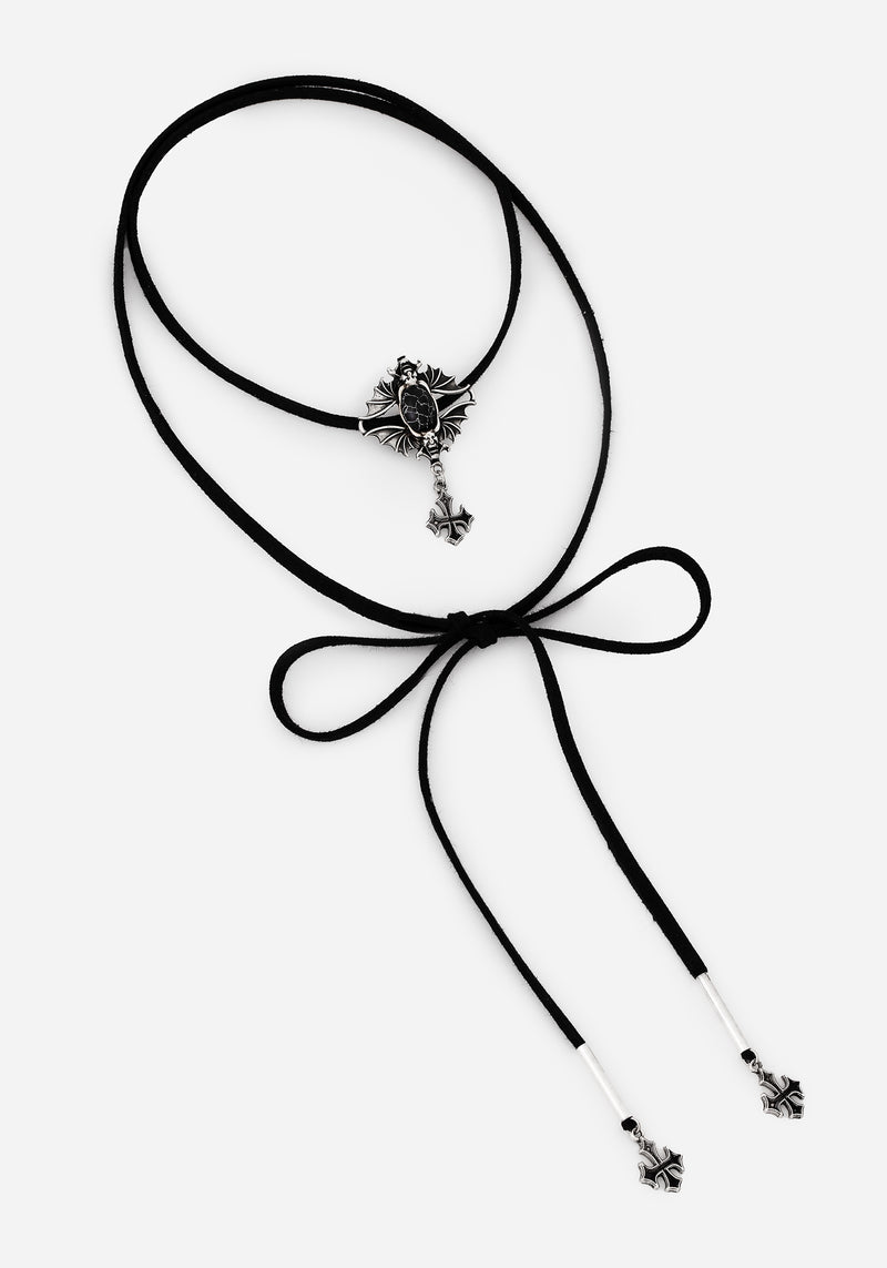 Gargoyle Gothic Cord Choker Necklace