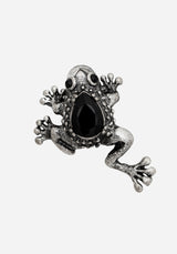 Bheki Frog Brooch Pin