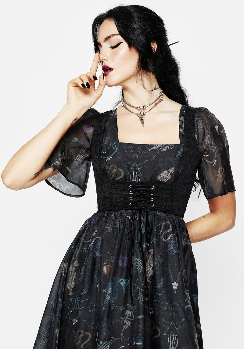 Florence Lace Up Harness Corset Top