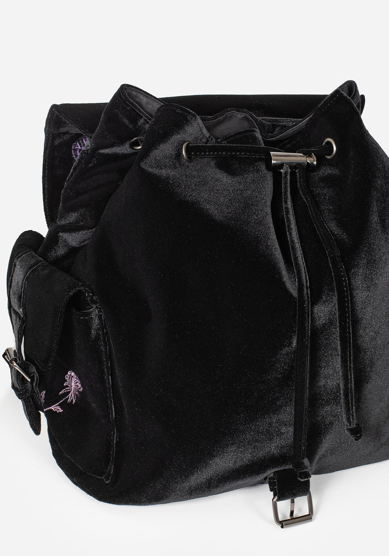 Atropos Moth Embroidered Satchel Backpack