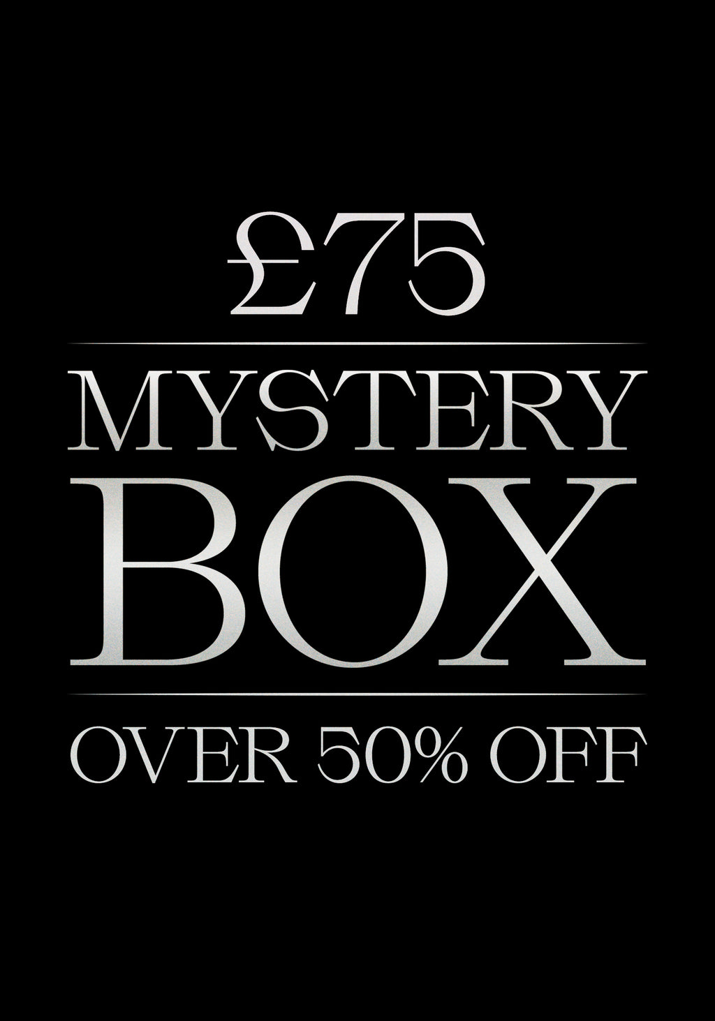 Mystery Box 75.00