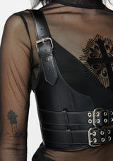 Paranoid Buckled Bodice Harness