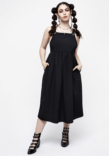 Pinafore midi shop dress uk