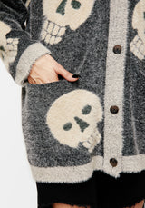 Crania Fluffy Knit Cardigan