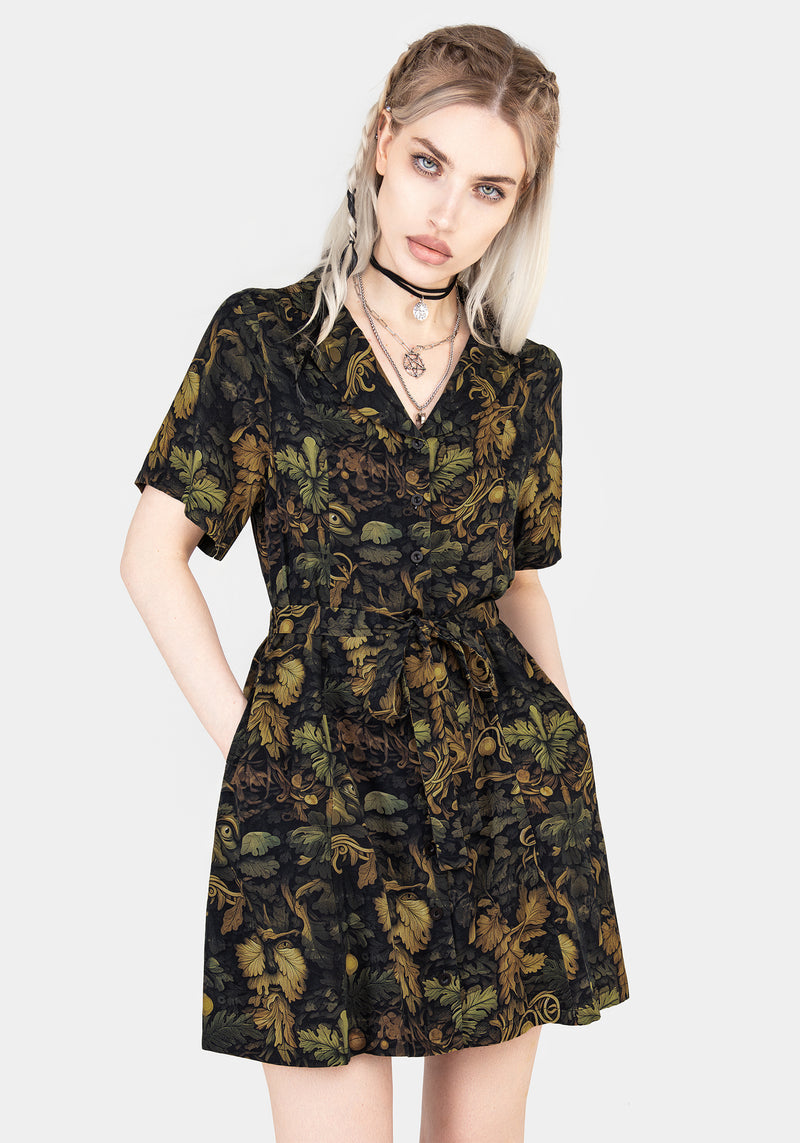 Rebirth Mini Shirt Dress