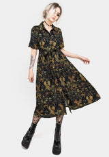 Rebirth Midi Shirt Dress