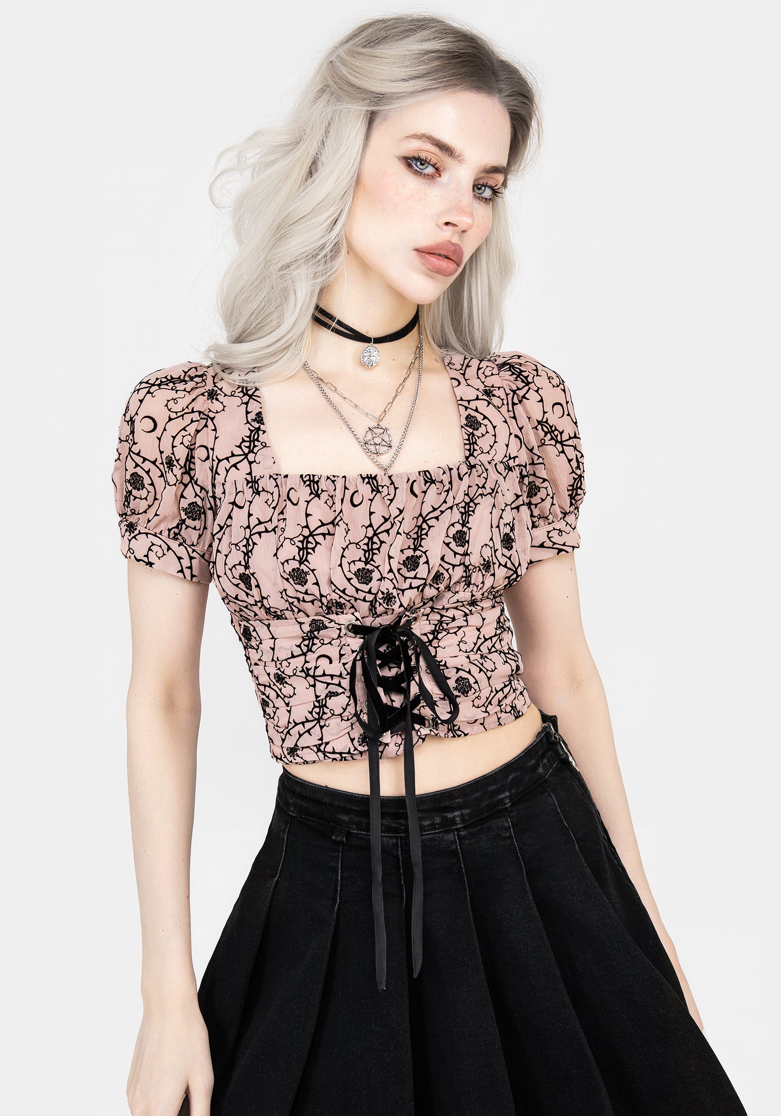 Rosethorn Crop Top – Disturbia