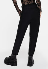 Shadow Velour Tapered Trousers