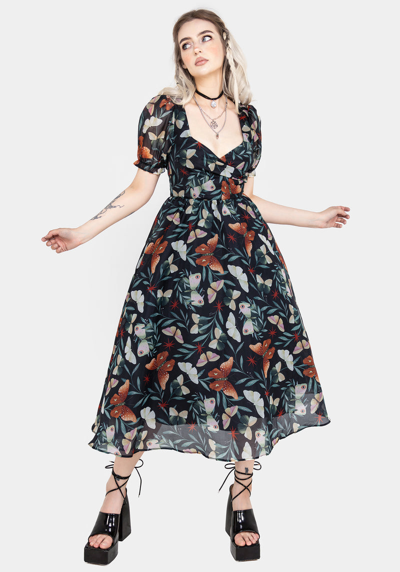 Organza midi dress online