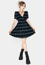 Greenlee Check Mini Dress