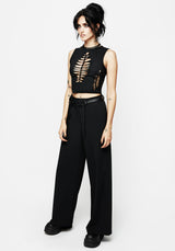 Cage Cut Out Crop Top