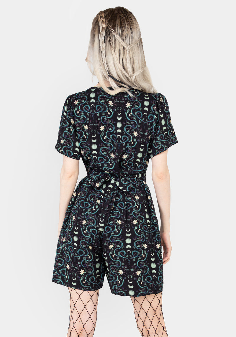 Pythia Button Up Playsuit