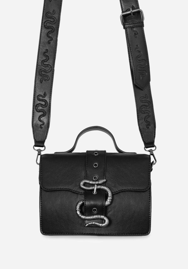 Mamba Schlange Schnalle Crossbody Tasche