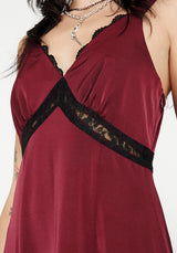 Mara Lace Panelled Slip Dress