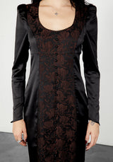 Emmeline Jacquard Kleid