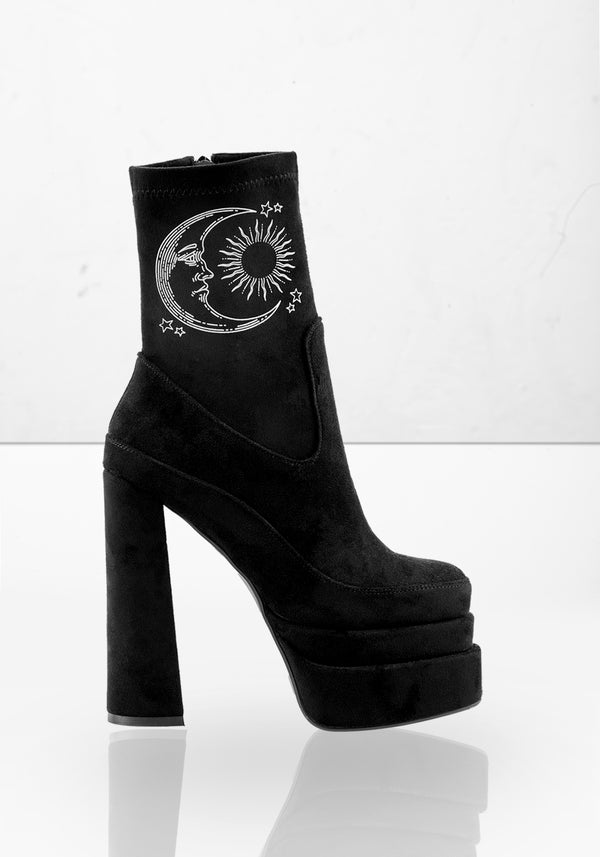 SOL SOCK PLATFORM BOOTS