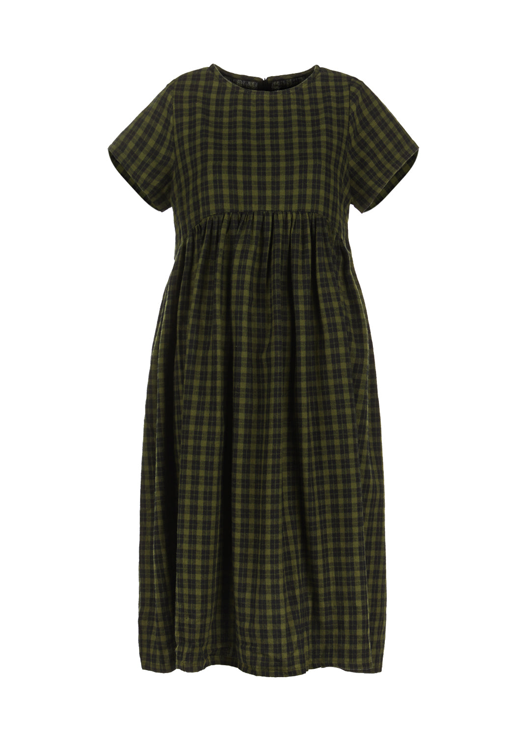 Terra Gingham Midi Smock Dress – Disturbia