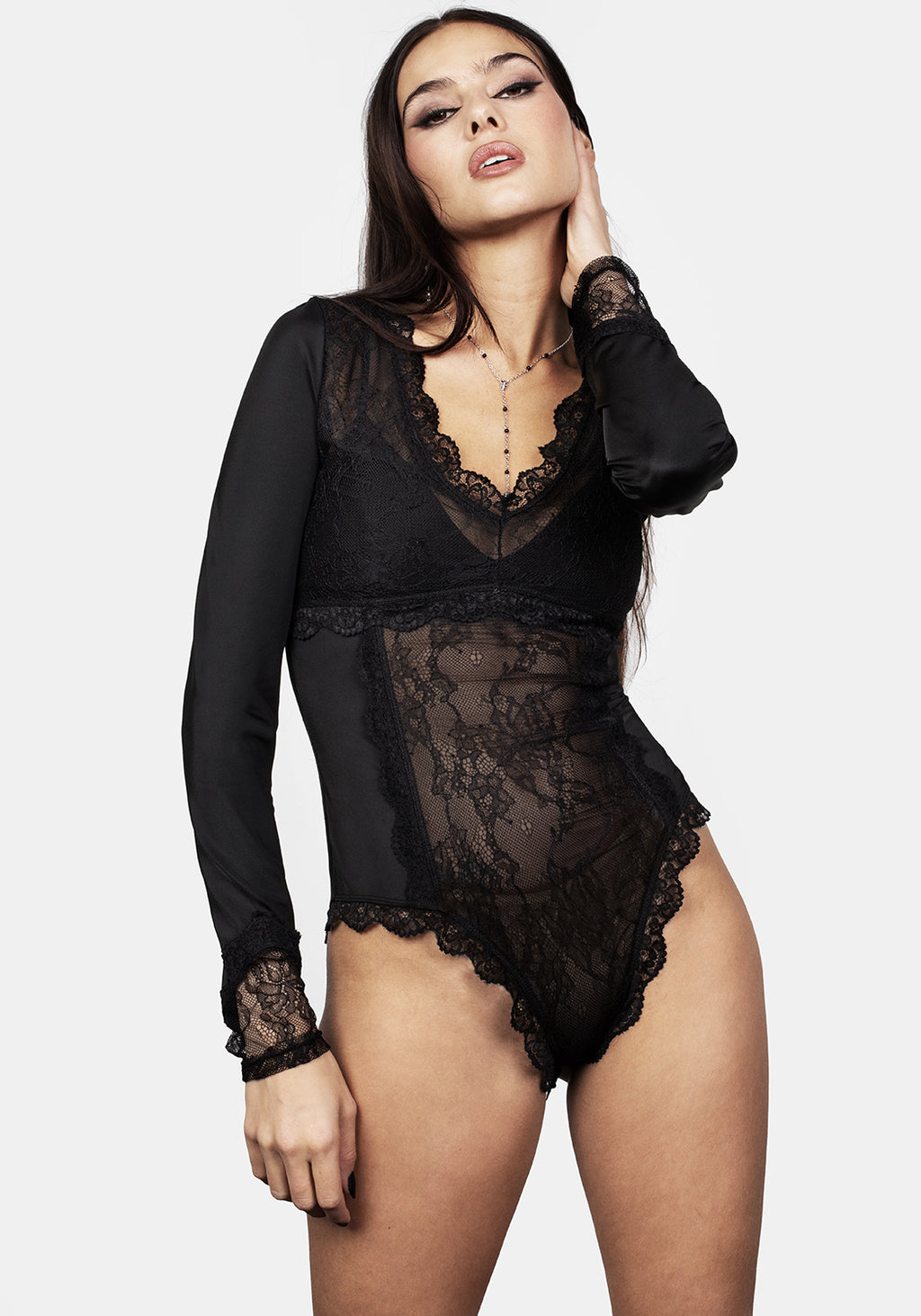 Lace Up Catsuit for €69.99 - Onesies - Hunkemöller