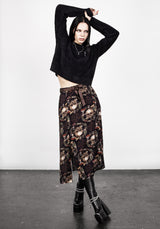 Goliath Double Split Midi Skirt