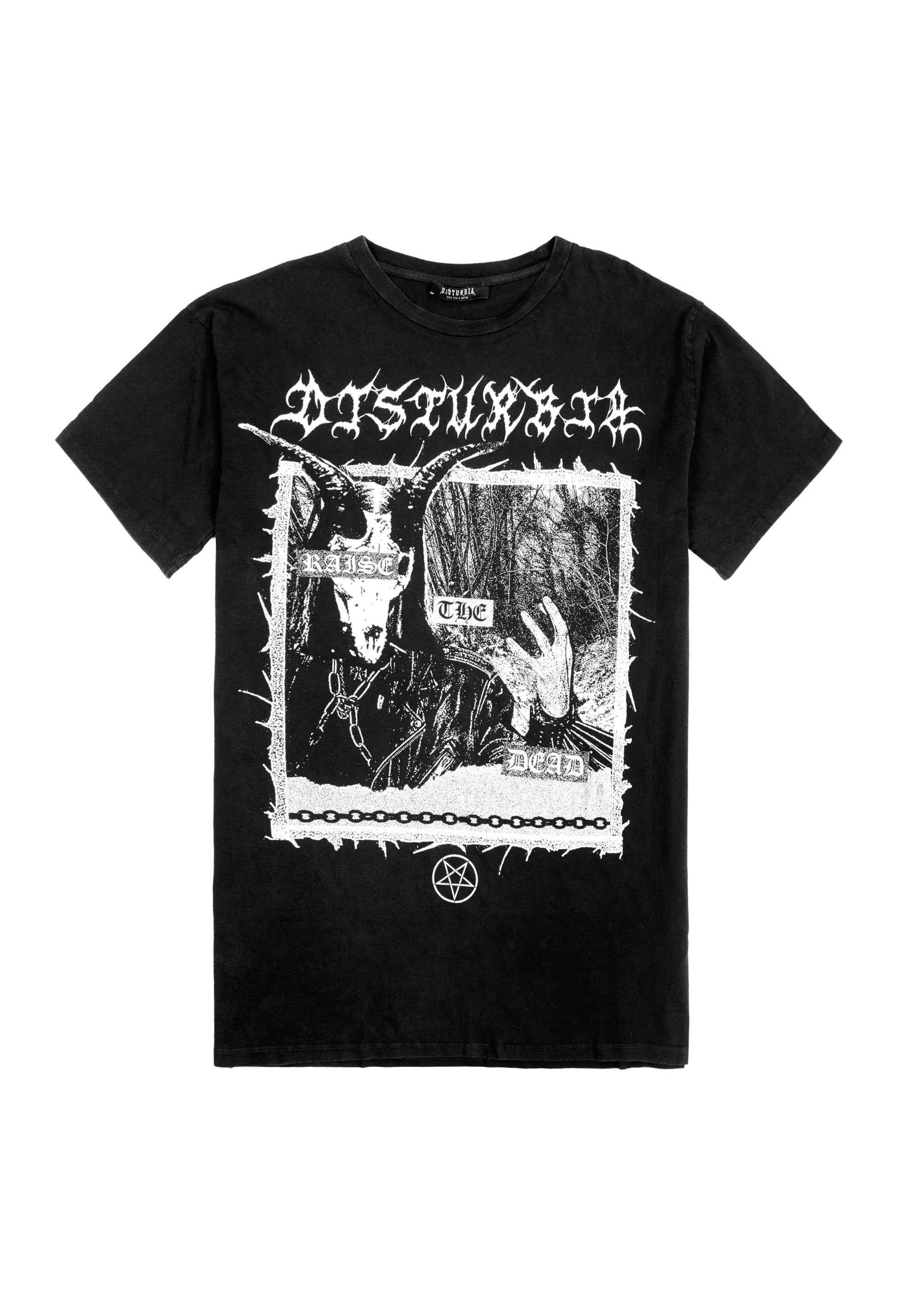 Raise-the-Dead-Washed-Tee-Dress – Disturbia