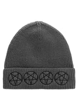 Manon Embroidered Fisherman Beanie