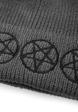 Manon Embroidered Fisherman Beanie