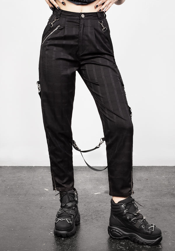 Mosh Strap Detail Trousers