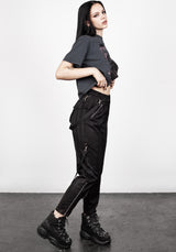 Mosh Strap Detail Trousers