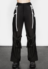 Defendant Lace Up Tie Trousers