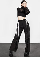 Defendant Lace Up Tie Trousers