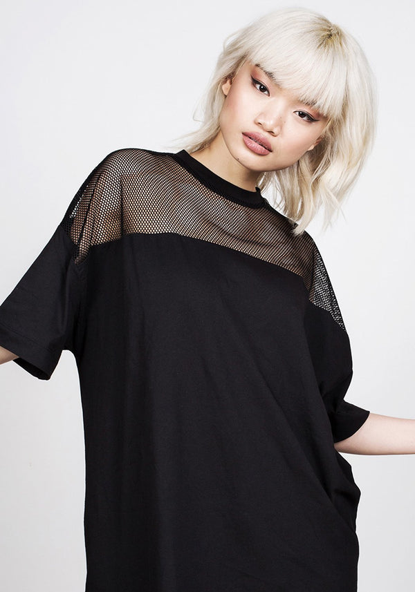 Mesh Oversized Tee