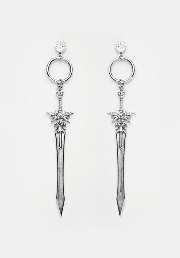 SWORD DROP EARRINGS